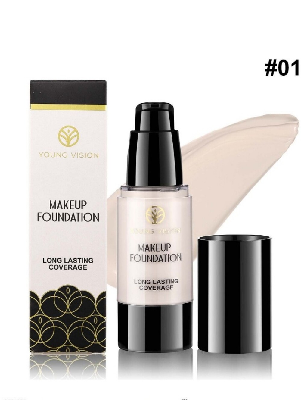 YOUNG VISION LONG LASTING Makeup Foundation -  (01)